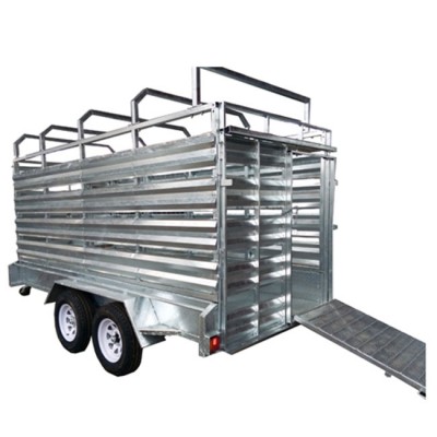 ISO certificated machinery livestock trailer for sale