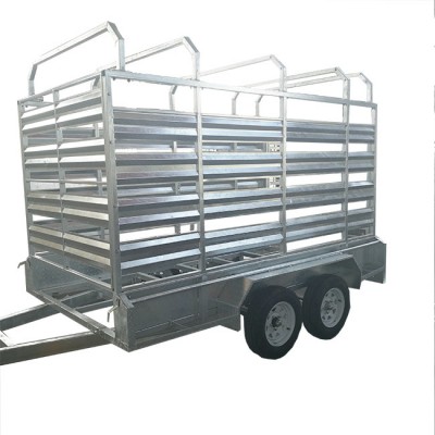 OEM services steel high quality livestock trailer