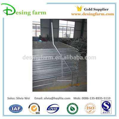 Galvanized fence stay for temporary fence panels