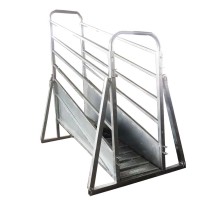 Hot Dip Galvanized Adjustable Cattle Loading Ramp