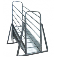 Heavy Duty Adjustable Height Strong Mobile Cattle Loading Ramp